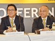 Các đại diện của Maybank Kim Eng tại Hội nghị Invest ASEAN 2014