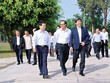 Nguyên Chủ tịch nước Nguyễn Minh Triết về thăm Nhà máy nhân dịp chuẩn bị khởi công dây chuyền 2