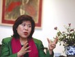 Bà Nguyễn Nga, Chủ tịch HĐQT Công ty cổ phần Tư vấn Kl99ok phiên bản mới và Phát triển N.N: “Cần một chiến lược đưa đất nước thành cường quốc nông nghiệp”            ảnh: Đức Thanh
