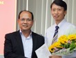 Ông Trần Hồng Nam (áo trắng), Phó tổng giám đốc Công ty Điều hành Dầu khí Biển Đông (Biendong POC) nhận nhiệm vụ phụ trách Biendong POC