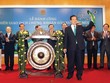 Thủ tướng Kl993 ưu đãi thưởng hấp dẫn gõ cồng khai trương phiên giao dịch đầu năm Ất Mùi tại Sở GDCK Hà Nội