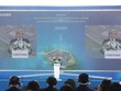 Bộ trưởng Bộ Khoa học và Công nghệ Nguyễn Quân phát biểu tại Lễ khởi công xây dựng Khu phức hợp điện tử Samsung tại Khu công nghệ cao TP.HCM (SHTP).