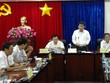 Lãnh đạo UBND tỉnh Bình Dương và Chánh thanh tra tỉnh Bình Dương họp báo thông báo Kết luận thanh tra tại Công ty cổ phần Đại Nam