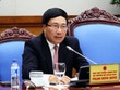 Phó Thủ tướng, Bộ trưởng Ngoại giao Phạm Bình Minh tại phiên họp đầu tiên của Ủy ban Quốc gia APEC 2017. Ảnh: VGP