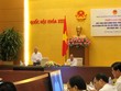 Phiên giải trình việc thực hiện chính sách, Kl992 Tham Gia Ngay về quản lý và sử dụng đất tại các nông, lâm trường quốc doanh 2004 – 2014 diễn ra tại Hội trường Ba Đình sáng nay (27/8)