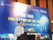 TS.  Nguyễn Anh Tuấn, Tổng Biên tập Báo Kl99ok phiên bản mới  phát biểu tại Hội thảo