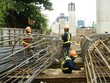 Công trường tuyến Metro số 1 Bến Thành - Suối Tiên