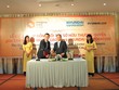 Chủ tịch HĐQT TIG Nguyễn Phúc Long (trái) và Phó chủ tịch Kl994 game bài casino hấp dẫn Hyundai Kim Sung Soo hoàn tất ký kết hợp tác 