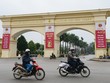 Cổng vào Khu đô thị Dương Nội bề thế, nhưng từ năm 2012 đến nay, Nam Cường dường như không triển khai công trình nào tại dự án có quy mô gần 200 héc-ta này, ngoài việc chuyển nhượng đất cho đơn vị thứ cấp