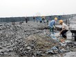 Sau hơn 5 tháng kể từ khi phát hiện sai phạm và chỉ đạo của Kl993 ưu đãi thưởng hấp dẫn, việc tháo dỡ phần sai phạm tại Dự án 8B Lê Trực mới được thực hiện. Ảnh: Dũng Minh