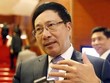Phó Thủ tướng, Bộ trưởng Ngoại giao Phạm Bình Minh khẳng định ý nghĩa, dấu mốc quan trọng chuyến thăm Việt Nam tháng 5 tới đây của Tổng thống Mỹ Obama. Nguồn ảnh: Quân đội nhân dân