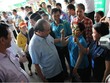 Thủ tướng Nguyễn Xuân Phúc chúc mừng công nhân ngày Quốc tế lao động 1.5 (ảnh Gia Huy)
