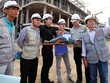 Lãnh đạo HD Mon luôn thị sát công trình Dự án Mon City để đảm bảo tiến độ và chất lượng dự án 