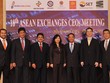 Lãnh đạo các Sở GDCK ASEAN trong cuộc họp lần thứ 18 tại TP. HCM