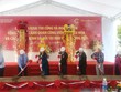 Nam Cường vừa tổ chức lễ triển khai thi công và hoàn hiện cảnh quan công viên hồ điều hòa tại Khu đô thị Dương Nội.  Ảnh: Phương Anh