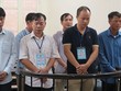 Các bị cáo tại tòa