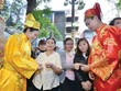 Không khí mua vàng để cầu may và đón ngày Thần Tài đã bắt đầu nhộn nhịp
