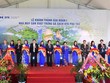 Lãnh đạo Vietcombank tại buổi khánh thành giai đoạn I Nhà máy Kl994 nhà cái bóng đá world cup trứng gà sạch ĐTK Phú Thọ. Vietcombank đã tài trợ 600 tỷ đồng vốn cho dự án này.