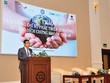 Ông Lê Hải Trà phát biểu tại hội thảo về Chỉ số Phát triển bền vững VNSI