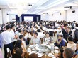 Đông đảo khách hàng tìm hiểu dự án Queen Peal. Ảnh: Lê Toàn