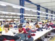 Dây chuyền may của Công ty Desung Global (Cụm công nghiệp Thịnh Hưng, huyện Yên Bình, tỉnh Yên Bái)