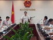 Thứ trưởng Bộ Công thương Hoàng Quốc Vượng tại cuộc làm việc với PVN chiều ngày 7/7/2017