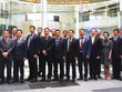 Phó chủ tịch Sở GDCK Nhật Bản, ông Yoshihiro Isaka đón tiếp Đoàn công tác đến từ Việt Nam