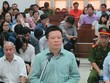 Bị cáo Hà Văn Thắm tại tòa