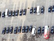 Xe phục vụ APEC Đà Nẵng tại bãi đỗ xe cảng cũ sông Hàn. Ảnh: Hà Minh