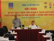 Chủ tịch PVI Nguyễn Anh Tuấn và Tổng giám đốc Bùi Vạn Thuận điều hành Hội nghị
