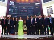 Ban lãnh đạo HDBank tại Lễ khai trương phiên giao dịch đầu tiên của KL99 là cổng game giải trí trực tuyến hàng đầu hiện nay HDB trên sàn HOSE vào ngày 5/1/2018
