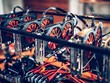Card đồ hoạ (GPU) dùng cho khai thác tiền điện tử.