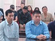 Các bị cáo trong vụ án lừa đảo chiếm đoạt 99Kl.app cổng game giải trí tại Công ty  Địa ốc King Việt Nam và Công ty 5F Capital tại tòa
