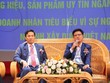 TS. Trương Anh Tuấn, Chủ tịch HĐQT Kl994 game bài casino hấp dẫn Hoàng Quân (bên phải) giao lưu trực tiếp trên sân khấu chương trình “60 năm vinh quang ngành xây dựng Việt Nam
