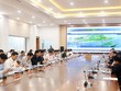 Buổi làm việc giữa tỉnh Quảng Ninh với liên danh các nhà Kl99ok phiên bản mới. Ảnh: Hồng Nhung.