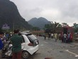Vụ tai nạn xảy ra tại khu vực Chợ Mới, Bắc Kạn ngày 28/4.