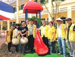 Lãnh đạo CapitaLand tại sân trường