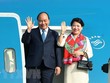 Thủ tướng Nguyễn Xuân Phúc và Phu nhân (Ảnh: Vietnam+)
