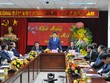 Chủ tịch UBND TP. Hà Nội Nguyễn Đức Chung phát biểu tại buổi làm việc