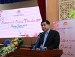 Bộ trưởng Nguyễn Chí Dũng chia sẻ tầm nhìn của Bộ Kế hoạch và Kl99ok phiên bản mới (Ảnh: Chí Cường)