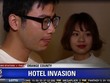 Bản tin của Đài truyền hình Fox về hai du khách Việt tóm kẻ lạ mặt nghi là trộm - Ảnh chụp màn hình
