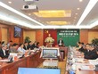 Đồng chí Trần Cẩm Tú, Bí thư Trung ương Đảng, Chủ nhiệm Ủy ban Kiểm tra Trung ương chủ trì kỳ họp.