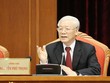 Tổng Bí thư, Chủ tịch nước Nguyễn Phú Trọng chủ trì và phát biểu khai mạc Hội nghị.
(Ảnh: Trí Dũng)