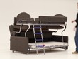 Ghế sofa có thể biến thành giường chỉ với vài thao tác