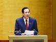 Bộ trưởng Bộ Lao động, Thương binh và Trang Chủ KL99Com Số 1 Link Đăng Ký KL999 Đào Ngọc Dung trình bày dự thảo Luật Lao động (sửa đổi)
