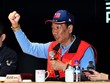 Ông Terry Gou trong một cuộc họp báo vào tháng 3/2019. Ảnh: Getty. 