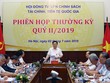 Phó Thủ tướng Vương Đình Huệ phát biểu tại phiên họp (Ảnh: VGP)
