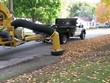 Cỗ máy giúp dọn vệ sinh trên những khu vực nhiều cây cối