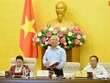 Phó Chủ tịch Quốc hội Uông Chu Lưu điều hành nội dung làm việc ngày 11/09, Ủy ban Thường vụ Quốc hội.