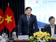 Ông Chu Tiến Dũng, Chủ tịch Hiệp hội Kl991.com World Cup 2026 Chính Thức TP.HCM chia sẻ thông tin về kết quả cuộc bình chọn Sản phẩm, dịch vụ tiêu biểu Thành phố Hồ Chí Minh năm 2019 (Ảnh: NH).